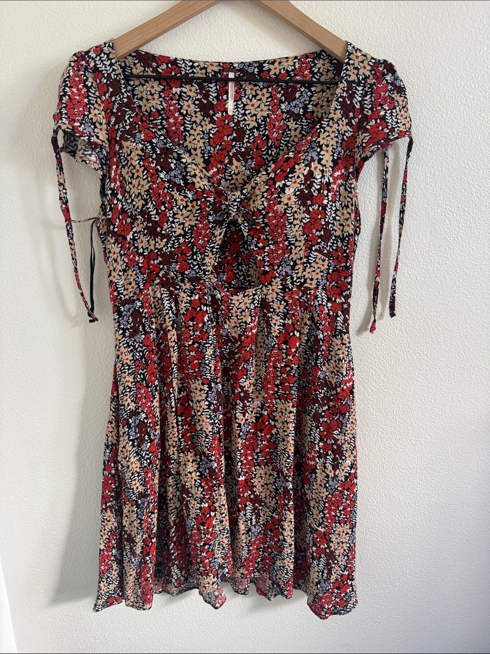 Free People Floral Mini Dress